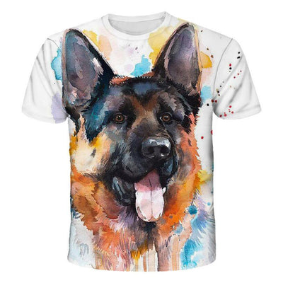 Playera Estampada 3D Ardilla - Diseño Animal Print Moderno - Image 8