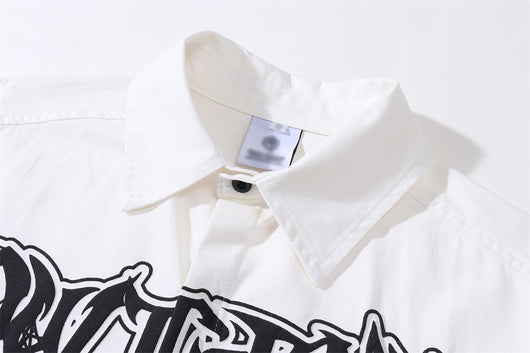 Camiseta Estampada de Letras Manga Larga para Hombre - Estilo Urbano - Image 10
