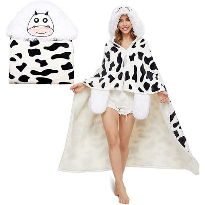 Capa Manta con Capucha Estampado Leopardo - Image 4