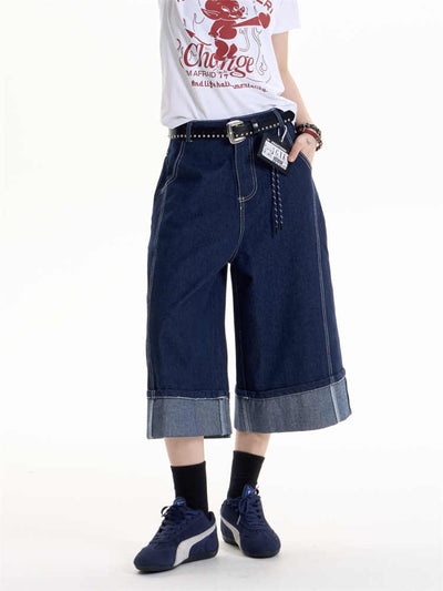 Jeans Retro Hot Girl con Efecto Plisado - Image 3