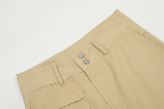 Pantalones Cargo Rectos Multibolsillos para Hombre - Image 12