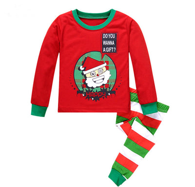 Pijama Infantil Estampado Cartoon - Conjunto Cómodo para el Hogar - Image 4
