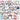 50pcs Sanrio Cartoon Stickers - Hello Kitty, Kuromi, My Melody - Tekeno
