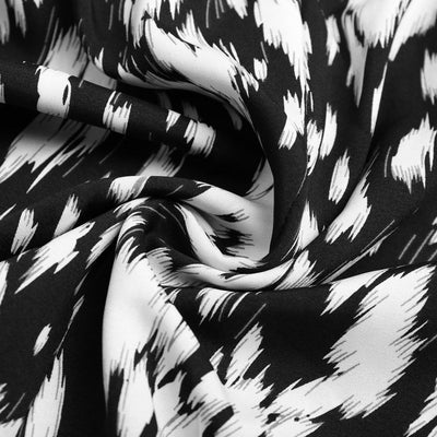 Jumpsuit Holgado con Escote V, Estampado y Detalles Recortados en Gasa - Image 17