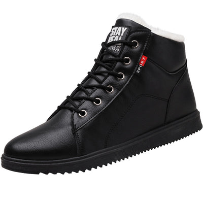 Botas Martin de Algodón para Hombre con Forro de Terciopelo - Image 12
