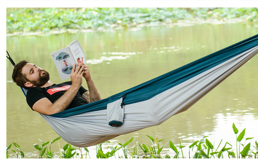 Hamaca Ultraligera Doble para Camping y Aventura al Aire Libre - Image 6