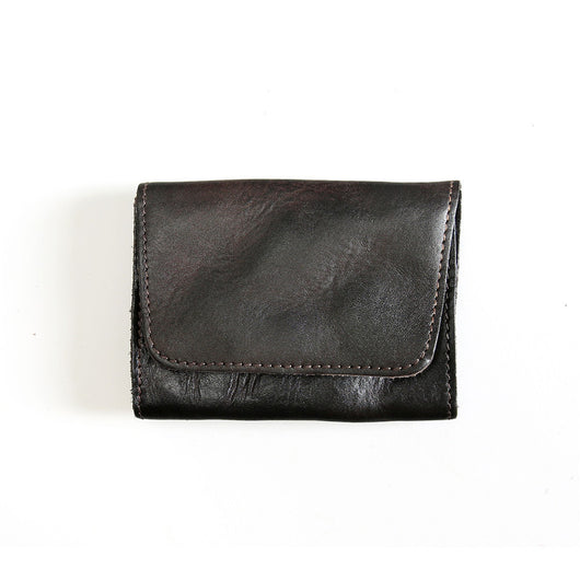Billetera Corta de Cuero Vacuno Estilo Retro para Hombre - Image 2