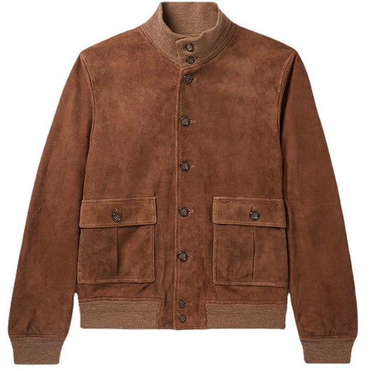 Chaqueta Slim Fit de Color Sólido para Hombre - Image 10