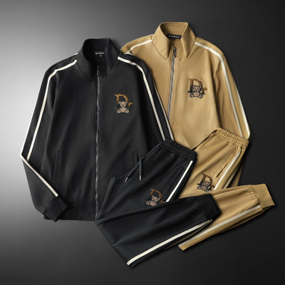 Conjunto Deportivo Casual Hombre con Bordado de Oso - Image 4