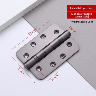 Bisagra de Acero Inoxidable para Puerta de 4 Pulgadas Silenciosa - Image 10