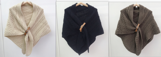 Poncho Triangular de Cuero Hueco Estilo Coreano - Abrigo Elegante de Color Liso - Image 20