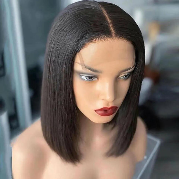 Peluca Corta para Mujer Cabello Completo