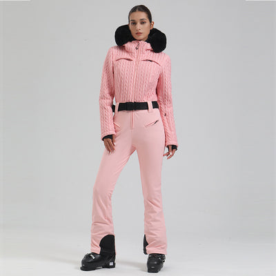 Traje de Esquí Térmico Impermeable para Mujer - Protección Total en Montaña - Image 10