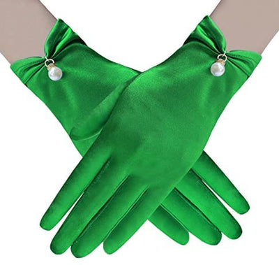Guantes Cortos de Satén Personalizados para Mujer - Image 9