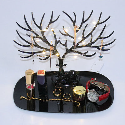 Organizador de Joyas con Soporte Decorativo Árbol - Estuches y Exhibidor para Anillos, Collares y Pulseras - Image 18