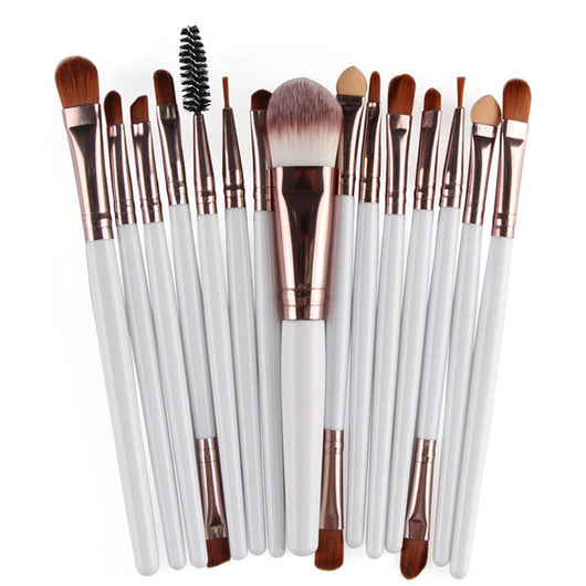 Set Profesional de 18 Brochas de Maquillaje MAANGE con Diseño Abanico - Image 18