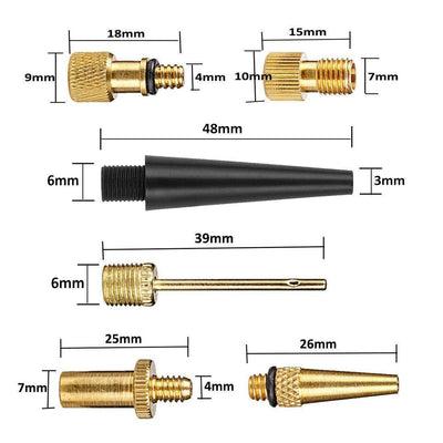 Kit Adaptadores Válvula Bicicleta 24 Piezas - Compatible DV/SVAV - Image 23