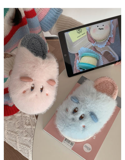 Pantuflas de Algodón con Diseño Cartoon para Estudiantes - Invierno - Image 17