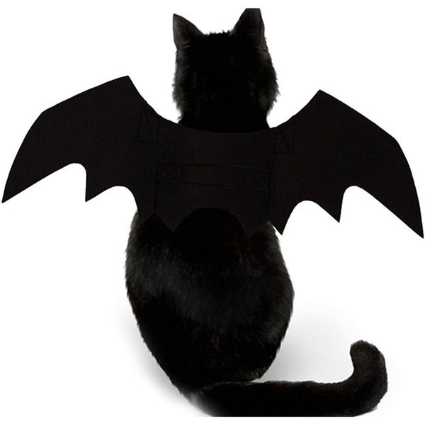 Alas de Murciélago para Mascotas - Disfraz Halloween Gato y Perro