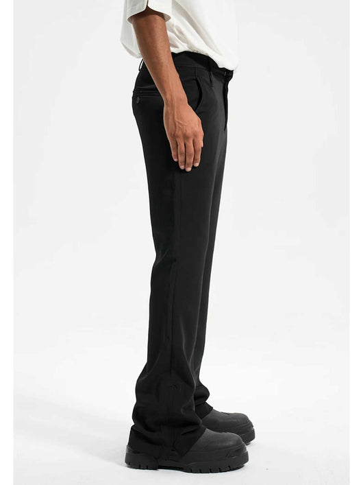 Pantalón Slim Flare con Costados Abiertos - Corte Moderno y Versátil - Image 8