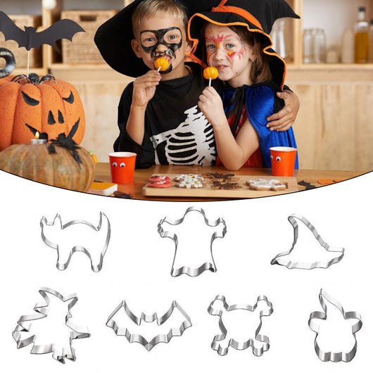 Set de Cortadores de Galletas Halloween y Moldes para Pasteles - Image 7