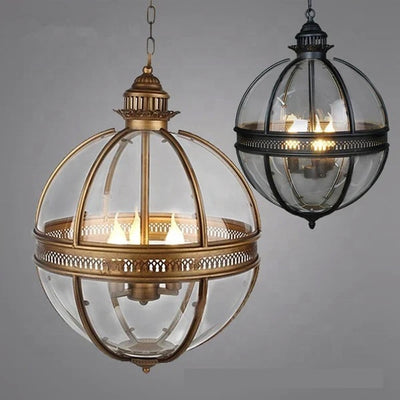 Lámpara Colgante de Cristal Estilo Industrial Retro para Hoteles y Comedores - Image 10