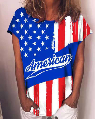 Playera Estampada de Personalidad - Manga Corta - Image 4