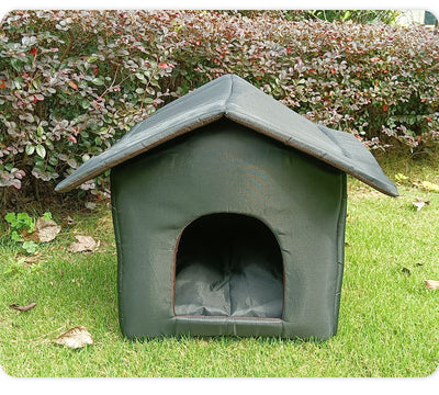 Casa Felina Impermeable para Invierno - Refugio Desmontable y Lavable - Image 16