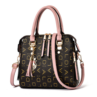 Bolso Bandolera con Letras Encantadoras - Mensajero de Moda - Image 5