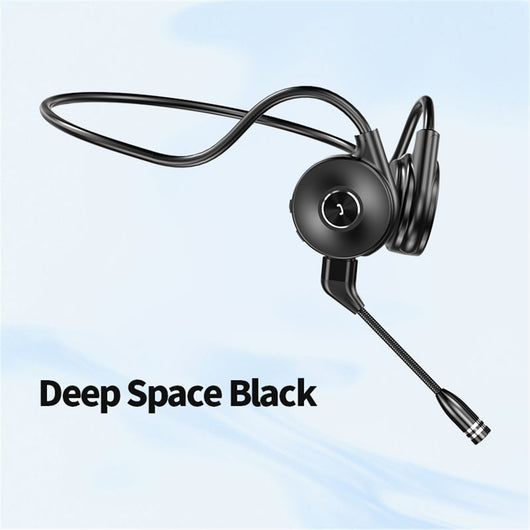 Auriculares de Conducción Ósea Bluetooth Estéreo con Correa Ajustable Desmontable - Image 14