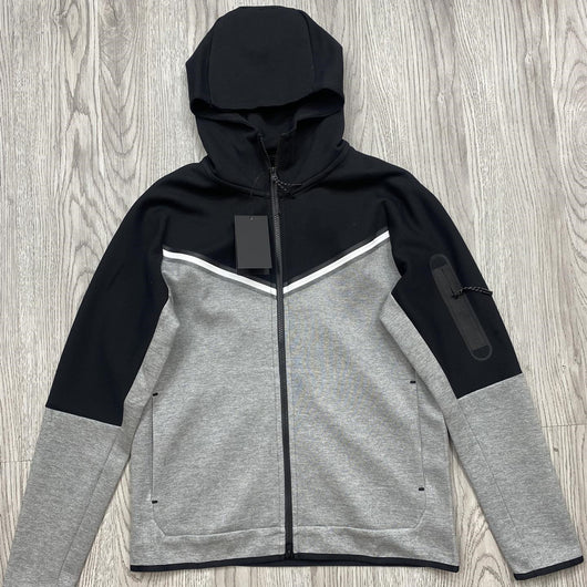 Chaqueta Hoodie de Algodón con Capa de Aire y Cierre - Image 39