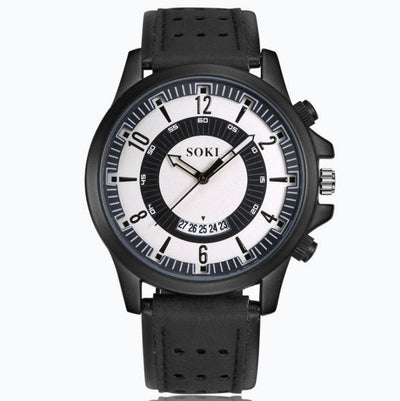 Reloj de Pulsera Deportivo para Hombre con Calendario y Correa de Moda - Image 3