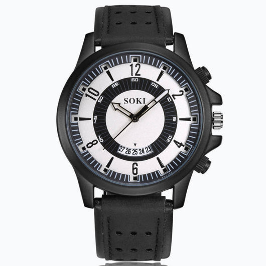 Reloj de Pulsera Deportivo para Hombre con Calendario y Correa de Moda - Image 3
