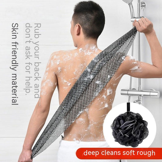 Toalla Exfoliante Doble Cara sin Dolor para Ducha