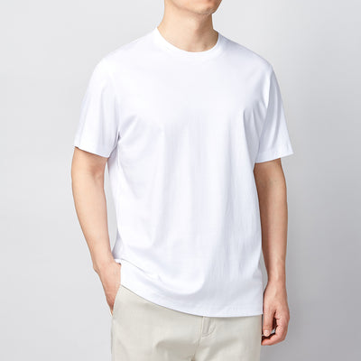 Camiseta de Algodón Pima Tratado con Amoníaco - Manga Corta