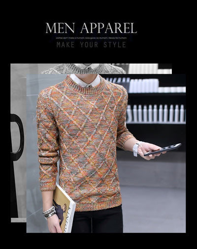 Suéteres Modernos para Hombre - Otoño e Invierno - Image 19