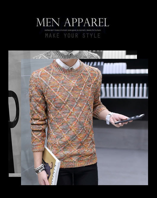 Suéteres Modernos para Hombre - Otoño e Invierno - Image 19