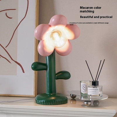 Lámpara de Mesa Floral Personalizada con Diseño Moderno - Image 3