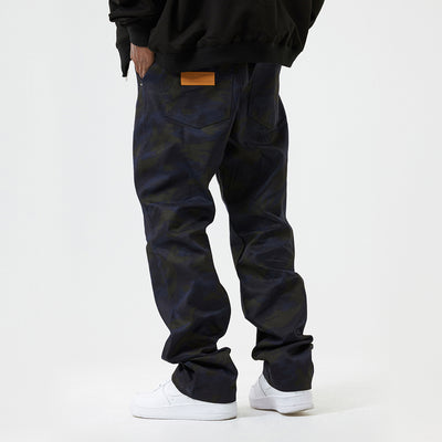 Pantalones Cargo Camuflaje Holgados para Hombre - Image 3