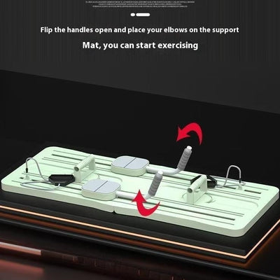 Tabla Abdominal Plegable 4 en 1 con Rebote Automático para Ejercicios en Casa - Image 22