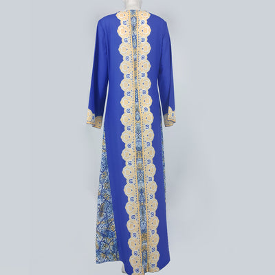 Vestido Estampado Oriente Medio - Túnica Musulmana Elegante - Image 10