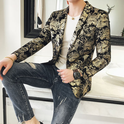 Traje Casual Británico para Hombre - Estilo Individual Moderno - Image 5