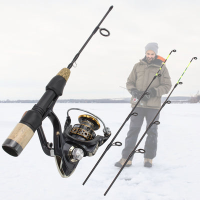 Carrete Giratorio Doble Punta para Pesca en Hielo - Kit Completo - Image 5