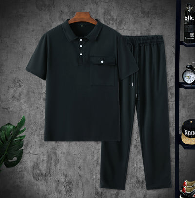Conjunto Deportivo Hombre Polo Manga Corta y Pantalón - Image 13