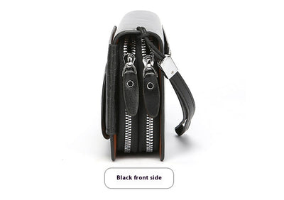 Maletín de Cuero Suave para Hombre con Múltiples Compartimentos - Image 19