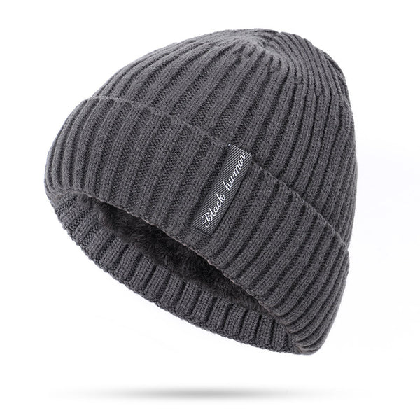 Gorro Térmico para Hombre Invierno con Forro de Terciopelo