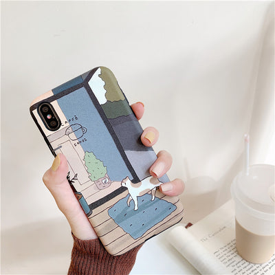 Funda para Celular con Diseño de Gato Relieve Estilo Red - Image 7