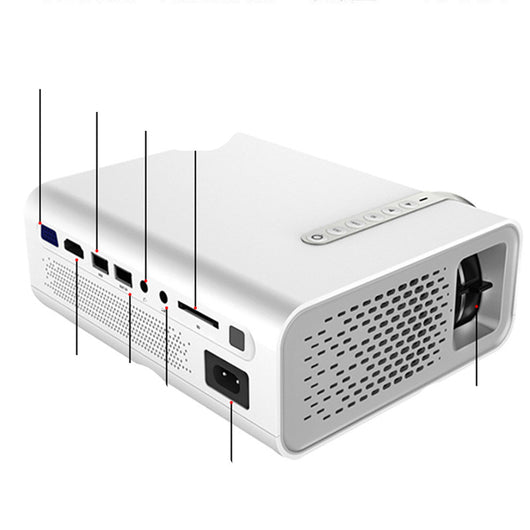 Proyector LED Inalámbrico Portátil YG530 - Pantalla Compartida - Image 8