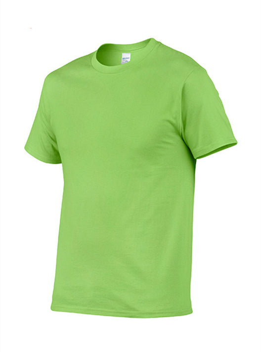 Camiseta Básica de Cuello Redondo en Algodón para Hombre - Image 26