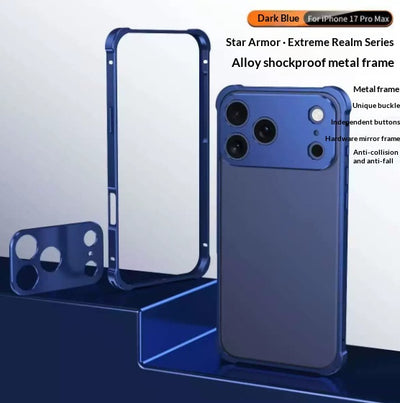 Funda Protectora para Teléfono con Marco Metálico y Hebilla Antimotines Esquina a Esquina - Image 10